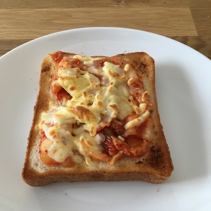 キムチチーズトースト レシピ 作り方 By よっぴー 楽天レシピ